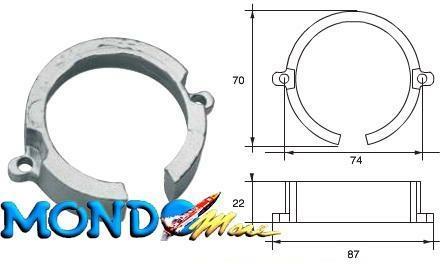 ANODO MERCRUISER BRAVO ONE