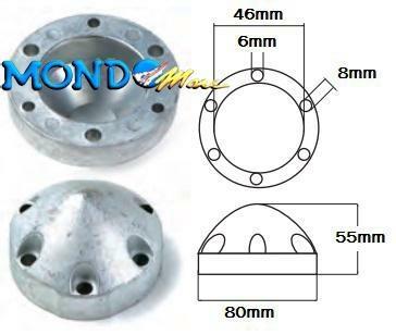 ANODO OGIVA RICAMBIO MAX-PROP F-MAX-2 46mm CMMP83MZ