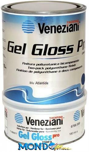 GEL GLOSS PRO BLU ATLANTIDE 750ml SMALTO POLIURETAN.VENEZIANI §