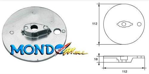 ANODO MERCURY 225-250 HP BRAVO