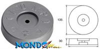 **ANODO CIRCOLARE CON FORO 135x30mm   2,7kg MRTSGBA834Z