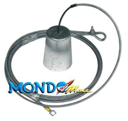 ANODO MAGNESIO CON CAVO INOX