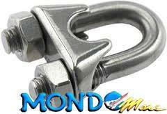 MORSETTO SERRACAVI 4/5mm INOX**