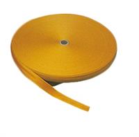 NASTRO NYLON 30mm CINTURE SICUREZZA-LIFE LINE GIALLO ORO CR1000*