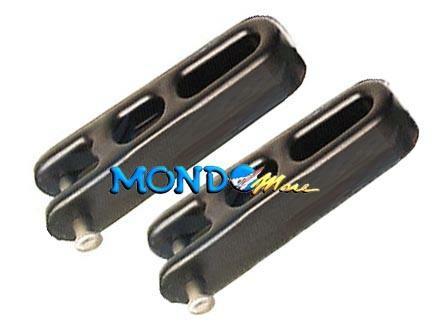 COPPIA GALLETTI MORSETTO MOTORE OMC**