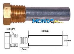 ANODO YANMAR BARILOTTO COMPLETO R.O.119574-18790