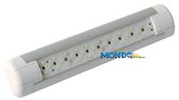 PLAFONIERA A 30 LED 12/24v 2,5w EQUIVALENTI 15w 178x33xh12mm