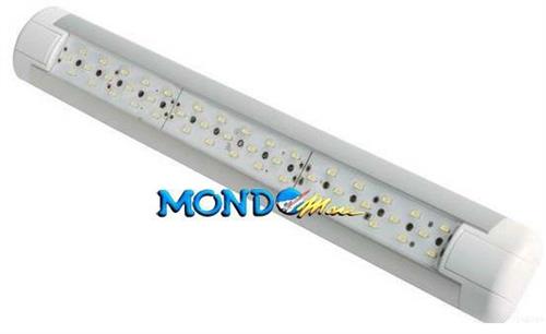 PLAFONIERA A 45 LED 12/24v 4w EQUIVALENTI 25w 242x33xh12mm