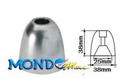 ANODO OGIVA ELICA RIVA PER ASSE 20-30mm PER POLRI001-2-3