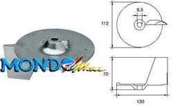 ANODO HONDA 75/90/115/130cvPINNA ALLUM.CM41107ZW1B01ZA HN010A §