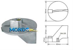 ANODO YAMAHA 115/200cv ALLUMINIO RIF.ORIG.6E5-45371-01 YA011 §