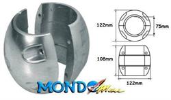 ANODO COLLARE PER ASSE 75mm^