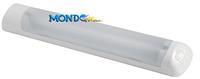 PLAFONIERA LINEARE 18 LED 12v 6,3w 457 LUMEN 5600°K 410x65x35m^