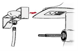 CUFFIA LAVAGGIO PER MERCURY 6/8/9,9/15cv SUZUKI 20/65cv §