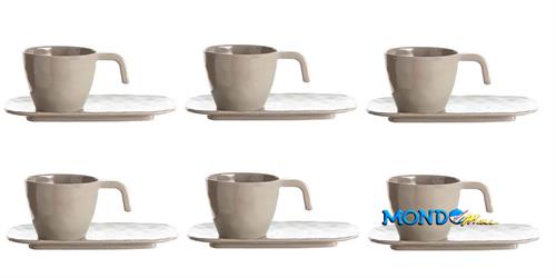 SET 6 TAZZE DA CAFFE'BALI  Ø6cm  ALTEZZA 5cm