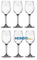 SET 6 COPPE ACQUA/VINO POLARIS EX BUS23103 TRITAN*