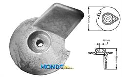 ANODO TOHATSU / MERCURY PINNA HYDEA  80TO0680A §