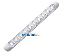 PLAFONIERA A 10 LED 12v 230x24x11mm 12v §