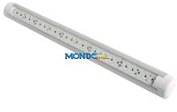 PLAFONIERA A 75 LED 12/24v 6w 370x33mm EQUIVALENTI 45w