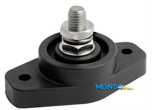 NODO DI DERIVAZIONE ISOLATO MAXI PERNO 8mm BASE 82x43mm^