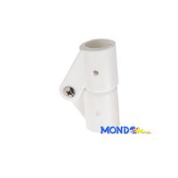 KIT SNODO TENDALINO TUBO 20mm NYLON BIANCO^