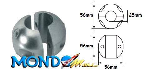 ANODO COLLARE PER ASSE 25mm AN004 MARTYR §