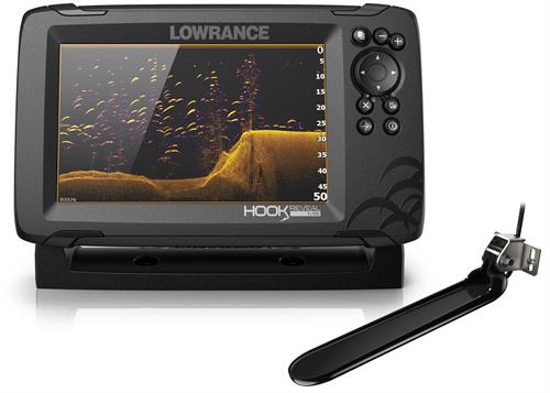 COMBO LOWRANCE HOOK REVEAL 7 CON TRASDUTTORE TRIPLE SHOT §