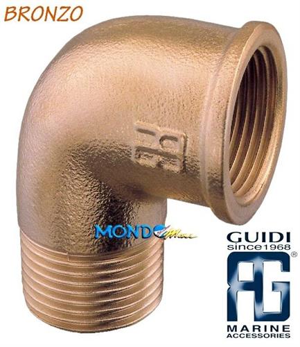 GOMITO IN BRONZO 1/2 MASCHIO/FEMMINA GUIDI 0092#100004^