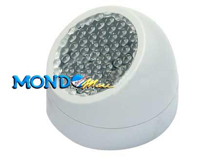 FARETTO A 8 LED 40x30mm INCLINATO RUOTABILE**