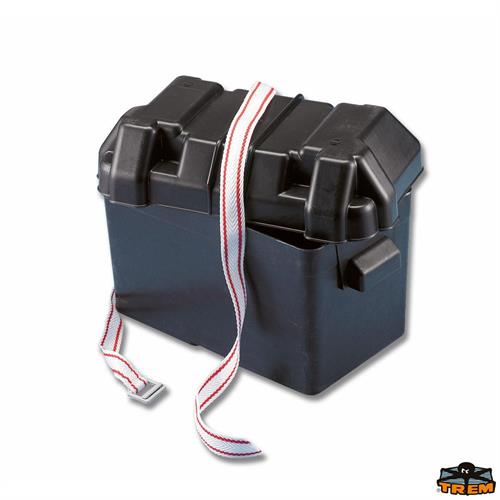 CASSETTA BATTERIA NERA PER 100A 185x355x263mm KOALA §