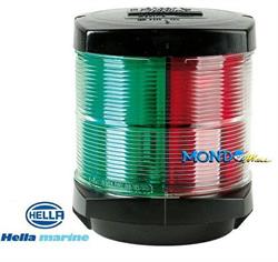 FANALE HELLA MARINE <12mt NERO LUCE TRICOLORE D.88mm2984 BLACK^