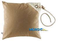 CUSCINO BEIGE/ECRU' WATERPROOF COMPLETO SINGOLO*