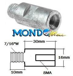 ANODO VOLVO SCAMBIATORE BARILOTTO M/F 7/16 838929(4327140)NR024§