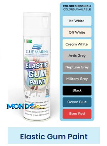 VERNICE ELASTIC GUM PAINT OFF WHITE PER GOMMONI 500ml SMALTO§§