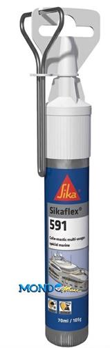 SIKAFLEX TUBETTO 70ml 591 NERO SIGILLANTE POLIURETANICO 100gr §