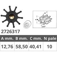 GIRANTE OMC COBRA 983895 Ø12,76  Ø58,5 spessore 40,41 §