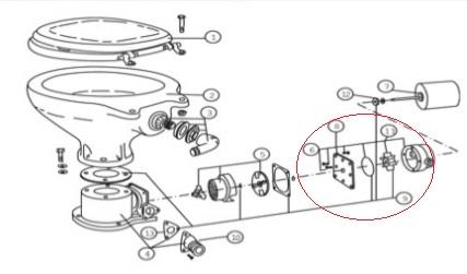 KIT REVISIONE WC ELETTRICO MATROMARINE §