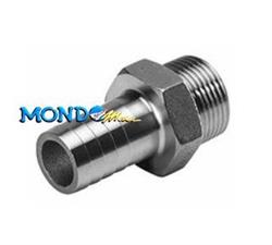 PORTAGOMMA 1 PER TUBO 25mm INOX §