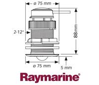 TRASDUTTORE SPEEDY RAYMARINE E26008 PASSANTE CON 9mt CAVO §