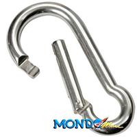 MOSCHETTONE Ø10mm IN ACCIAIO INOX AISI 316 §