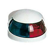 FANALE DI PRUA ABS BIANCO LUCE ROSSA/VERDE 225° 80x58x38h^